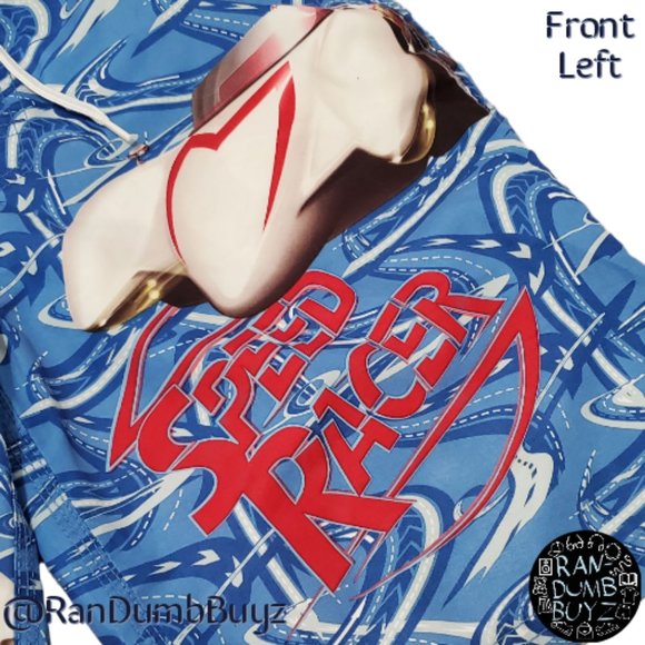 Speed Racer Boys Swim Trunks Size 8/10 (Small) - Blue, Car #5 - Picture 4 of 15